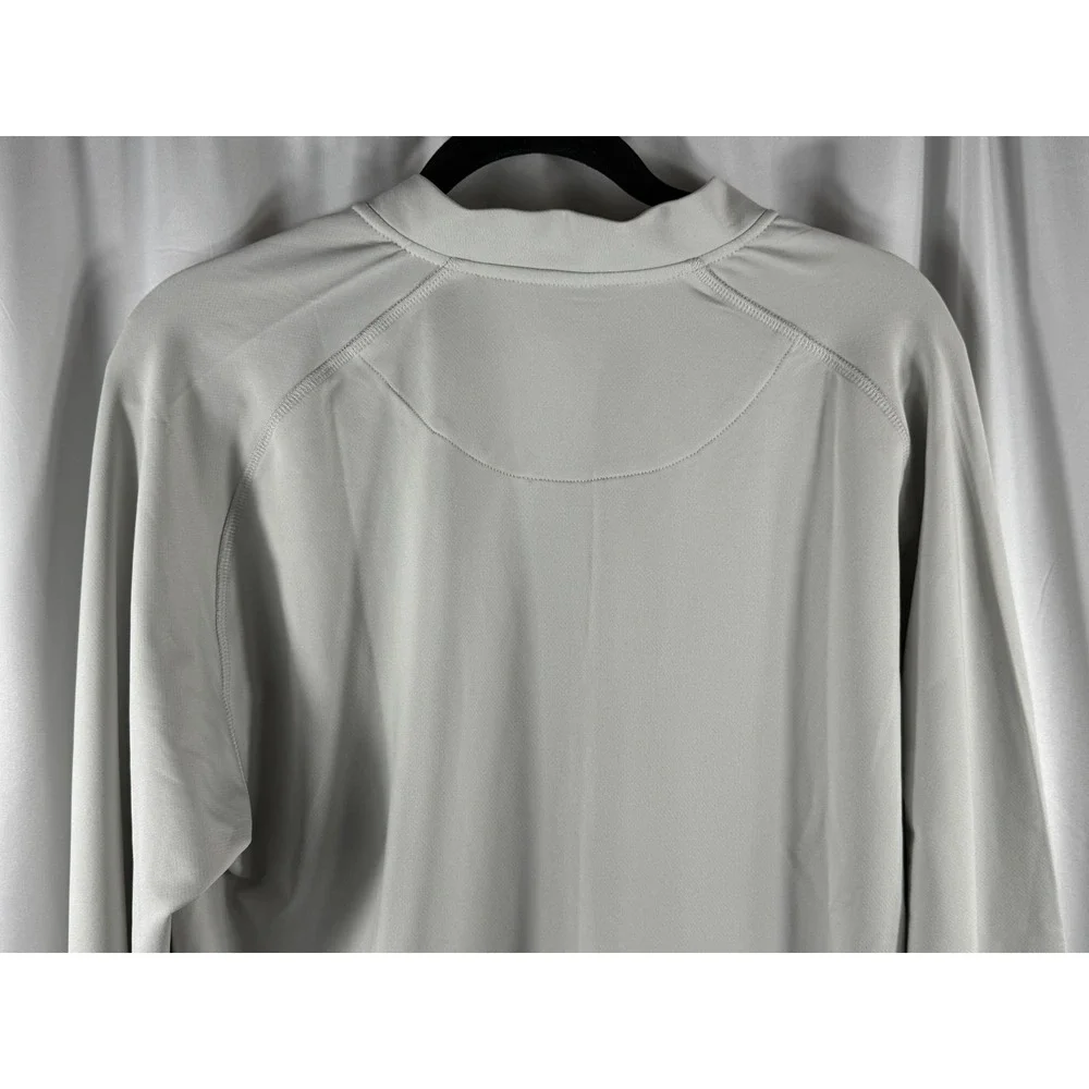 Swannies Rick Olson Memorial Golf Tournament Pullover Long‎ Sleeve Gray Mens L